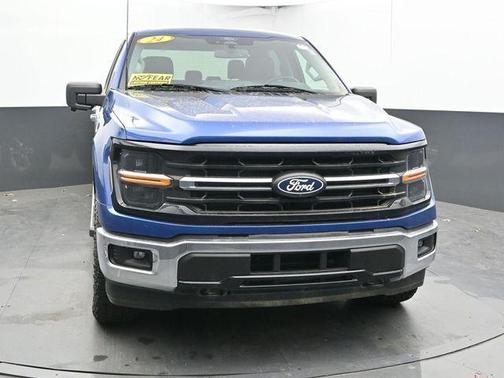 Blue 2024 Ford F-150 XLT