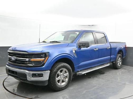 Blue 2024 Ford F-150 XLT