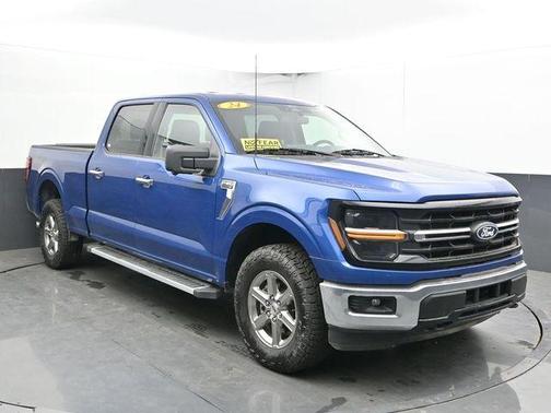 Blue 2024 Ford F-150 XLT