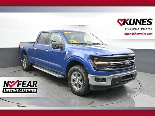 Blue 2024 Ford F-150 XLT