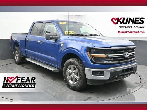 Blue 2024 Ford F-150 XLT