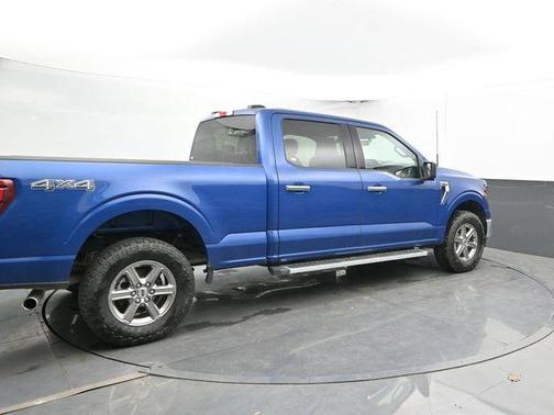 Blue 2024 Ford F-150 XLT