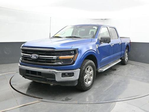 Blue 2024 Ford F-150 XLT