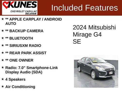 2024 Mitsubishi Mirage G4 SE