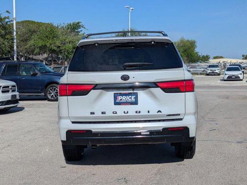Wind Chill Pearl 2025 Toyota Sequoia Platinum