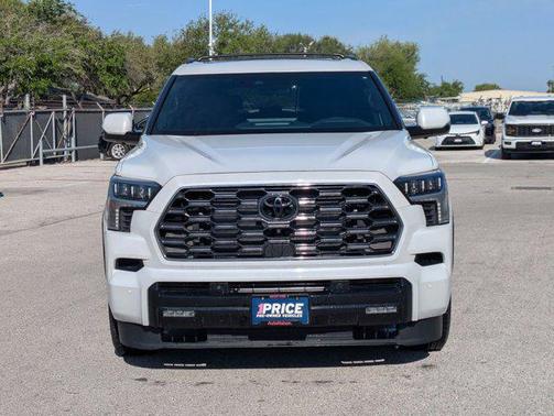 Wind Chill Pearl 2025 Toyota Sequoia Platinum