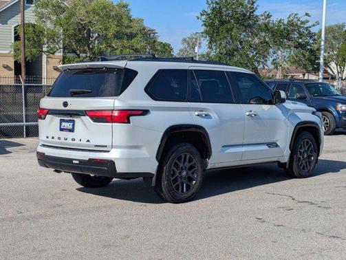 Wind Chill Pearl 2025 Toyota Sequoia Platinum