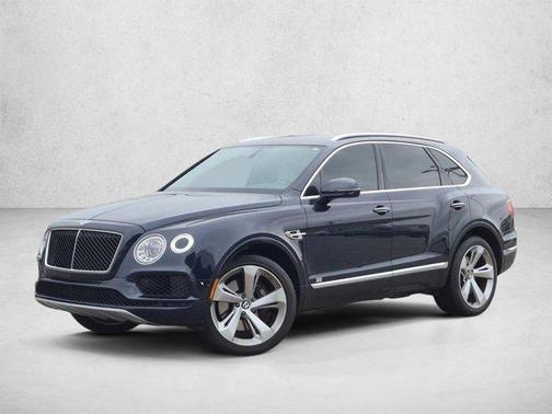 Blue 2019 Bentley Bentayga V8