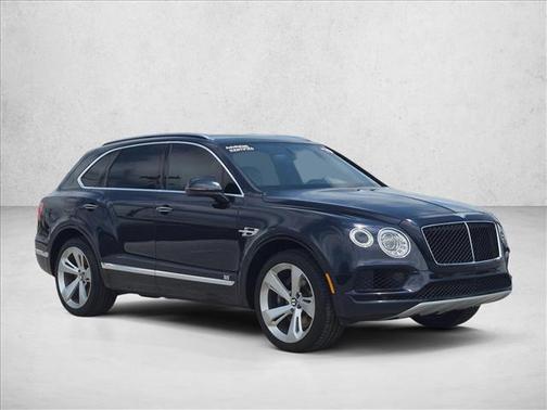 Blue 2019 Bentley Bentayga V8