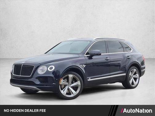 Blue 2019 Bentley Bentayga V8