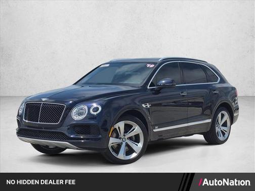 Blue 2019 Bentley Bentayga V8