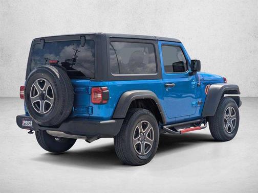 Hydro Blue Pearlcoat 2022 Jeep Wrangler Sport S