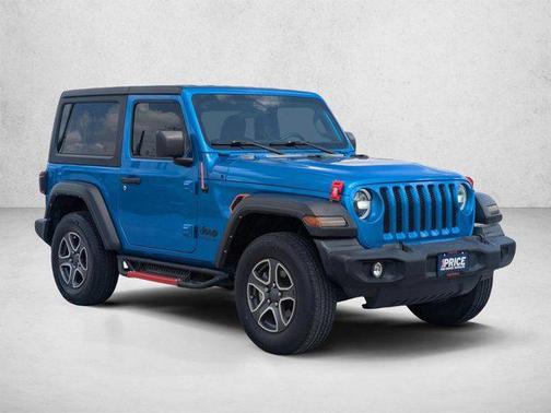 Hydro Blue Pearlcoat 2022 Jeep Wrangler Sport S