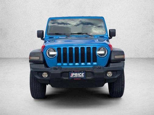 Hydro Blue Pearlcoat 2022 Jeep Wrangler Sport S