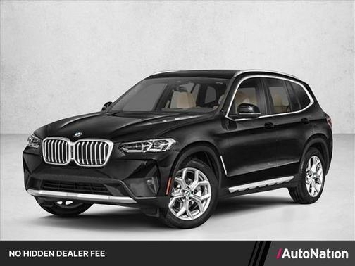 Black Sapphire Metallic 2024 BMW X3 sDrive30i