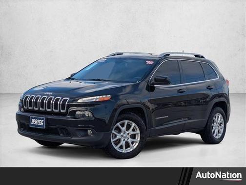 Diamond Black Crystal Pearlcoat 2018 Jeep Cherokee Latitude Plus