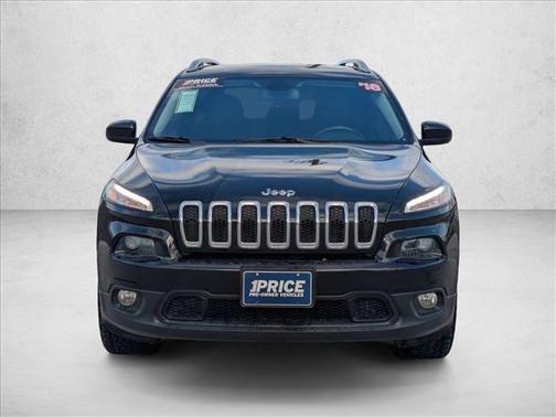 Diamond Black Crystal Pearlcoat 2018 Jeep Cherokee Latitude Plus