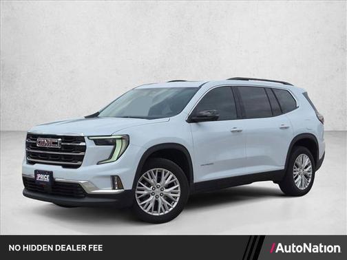 Glacier White Tricoat 2026 GMC Acadia Elevation FWD