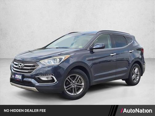 Marlin Blue 2017 Hyundai Santa Fe Sport 2.4L