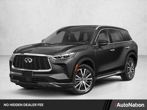 Moonbow Blue/Black Obsidian 2024 INFINITI QX60 AUTOGRAPH