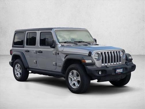 Billet Silver Metallic Clearcoat 2018 Jeep Wrangler Unlimited Sport