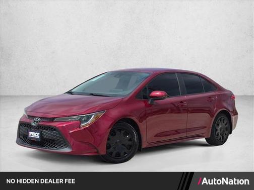 Ruby Flare Pearl 2022 Toyota Corolla LE