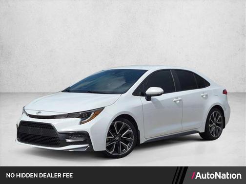 White 2021 Toyota Corolla SE