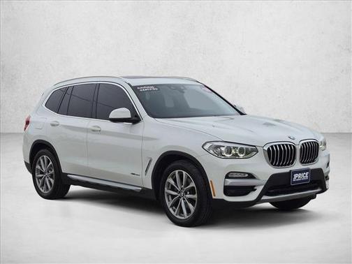Alpine White 2018 BMW X3 xDrive30i