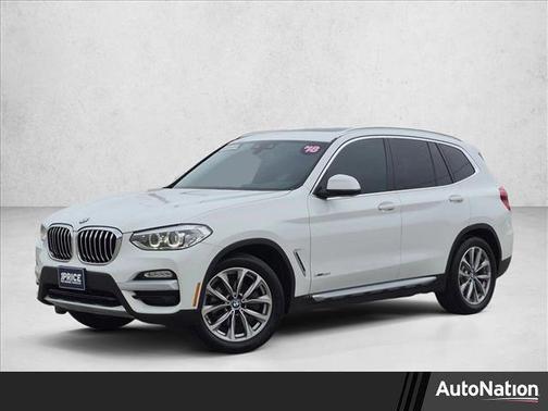 Alpine White 2018 BMW X3 xDrive30i