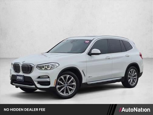 Alpine White 2018 BMW X3 xDrive30i