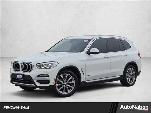 Alpine White 2018 BMW X3 xDrive30i