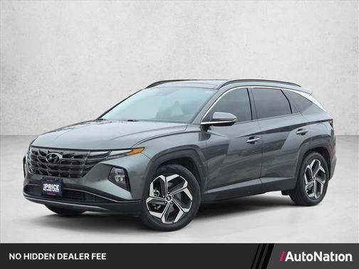 Amazon Gray 2022 Hyundai TUCSON Limited