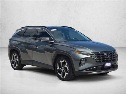 Amazon Gray 2022 Hyundai TUCSON Limited