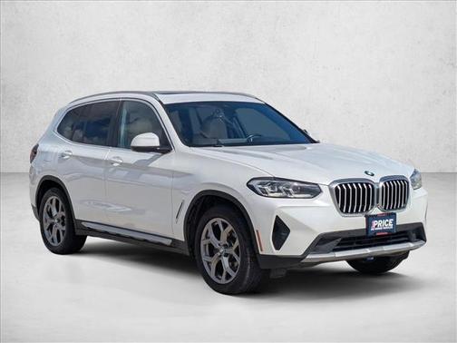 Mineral White Metallic 2022 BMW X3 xDrive30i