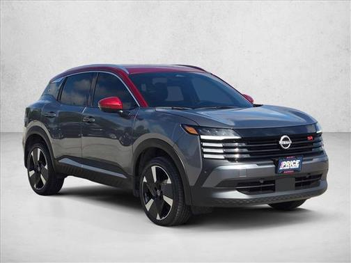 Gun Metallic/Scarlet Ember Tintcoat 2025 Nissan Kicks SR