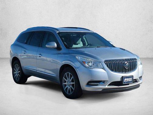 Quicksilver Metallic 2017 Buick Enclave Leather