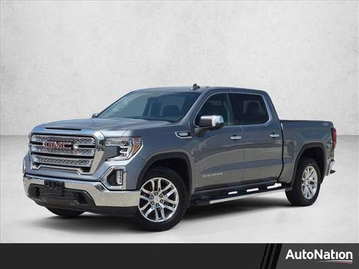 Satin Steel Metallic 2021 GMC Sierra 1500 SLT