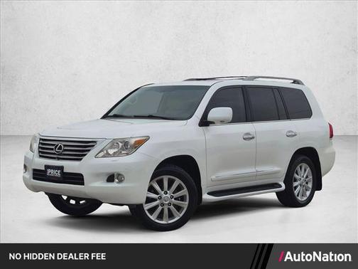 Starfire Pearl 2009 Lexus LX 570 Base