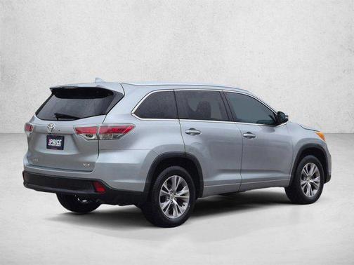 Silver Sky Metallic 2015 Toyota Highlander XLE