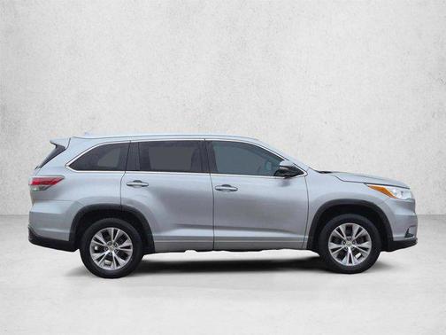 Silver Sky Metallic 2015 Toyota Highlander XLE