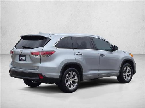 Silver Sky Metallic 2015 Toyota Highlander XLE