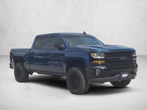 Deep Ocean Blue Metallic 2017 Chevrolet Silverado 1500 1LT