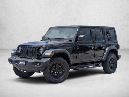 Black Clearcoat 2020 Jeep Wrangler Unlimited Willys 4x4
