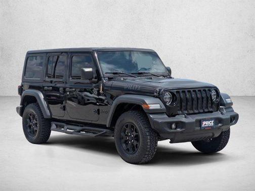 Black Clearcoat 2020 Jeep Wrangler Unlimited Willys 4x4