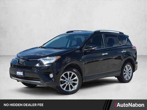 Black 2018 Toyota RAV4 Limited