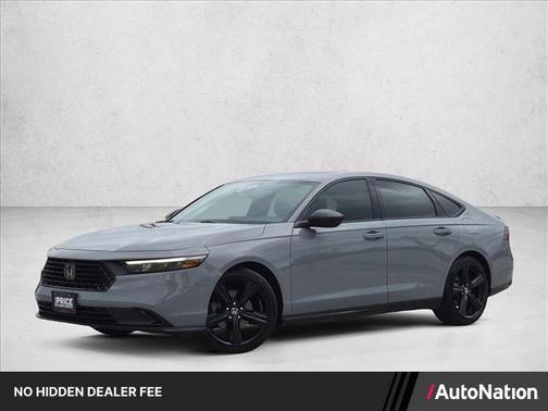 Lunar Silver Metallic 2023 Honda Accord Hybrid Sport-L