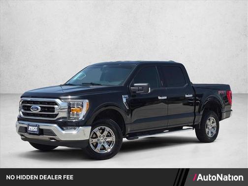 Agate Black Metallic 2021 Ford F-150 XLT