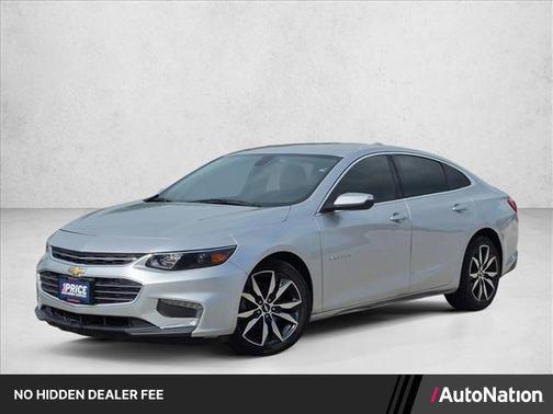Silver Ice Metallic 2018 Chevrolet Malibu LT