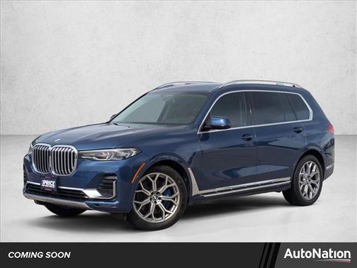 Phytonic Blue Metallic 2020 BMW X7 xDrive40i