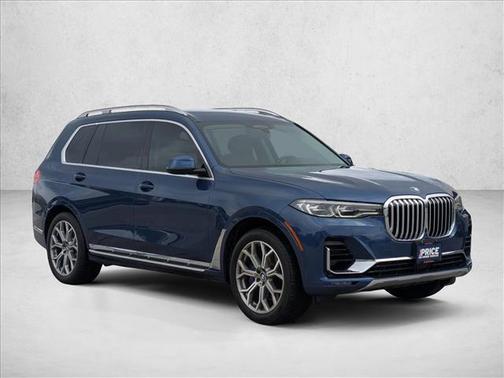 Phytonic Blue Metallic 2020 BMW X7 xDrive40i